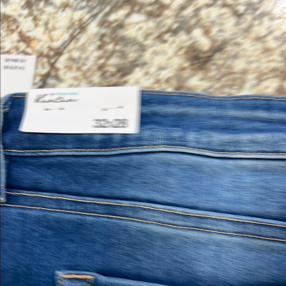 KanCan Blue Ankle Cropped Jeans with Distressed Details - Picture 6 of 6